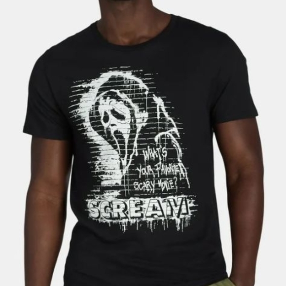 Brand New Scream T-shirt Size Men's Small Black Graphic T-Shirt - Picture 1 of 1